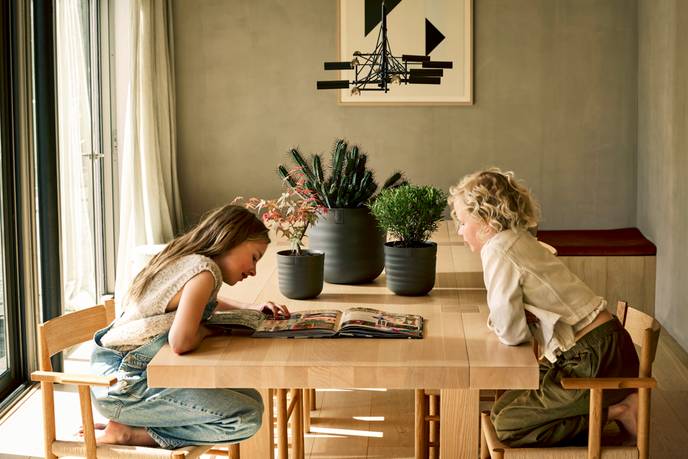 dune rond 25cm paddenstoel beige